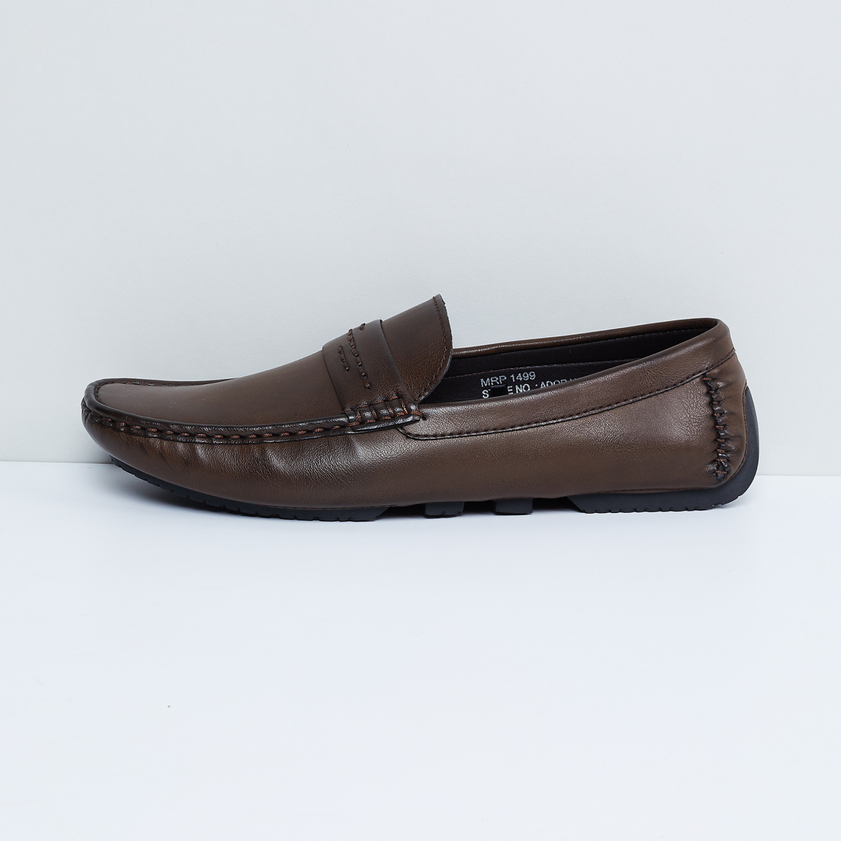 MAX Textured Penny Loafers