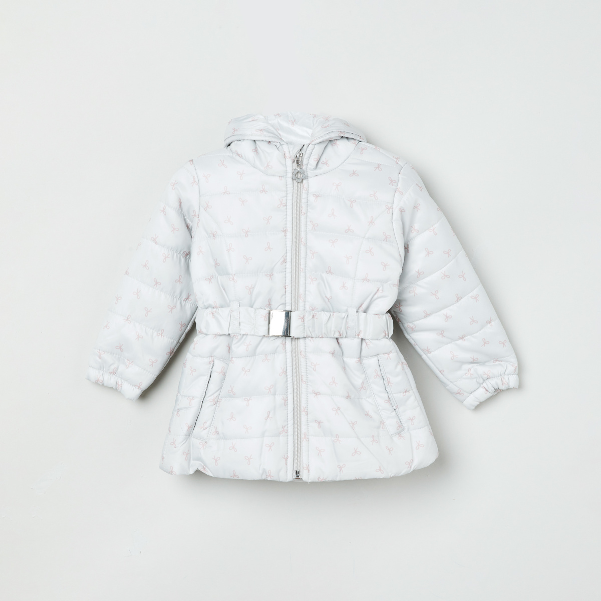 MAX Quilted Cinched Waist Jacket