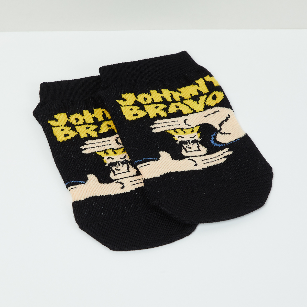 MAX Johnny Bravo Ankle-Length Socks - 7-10Y