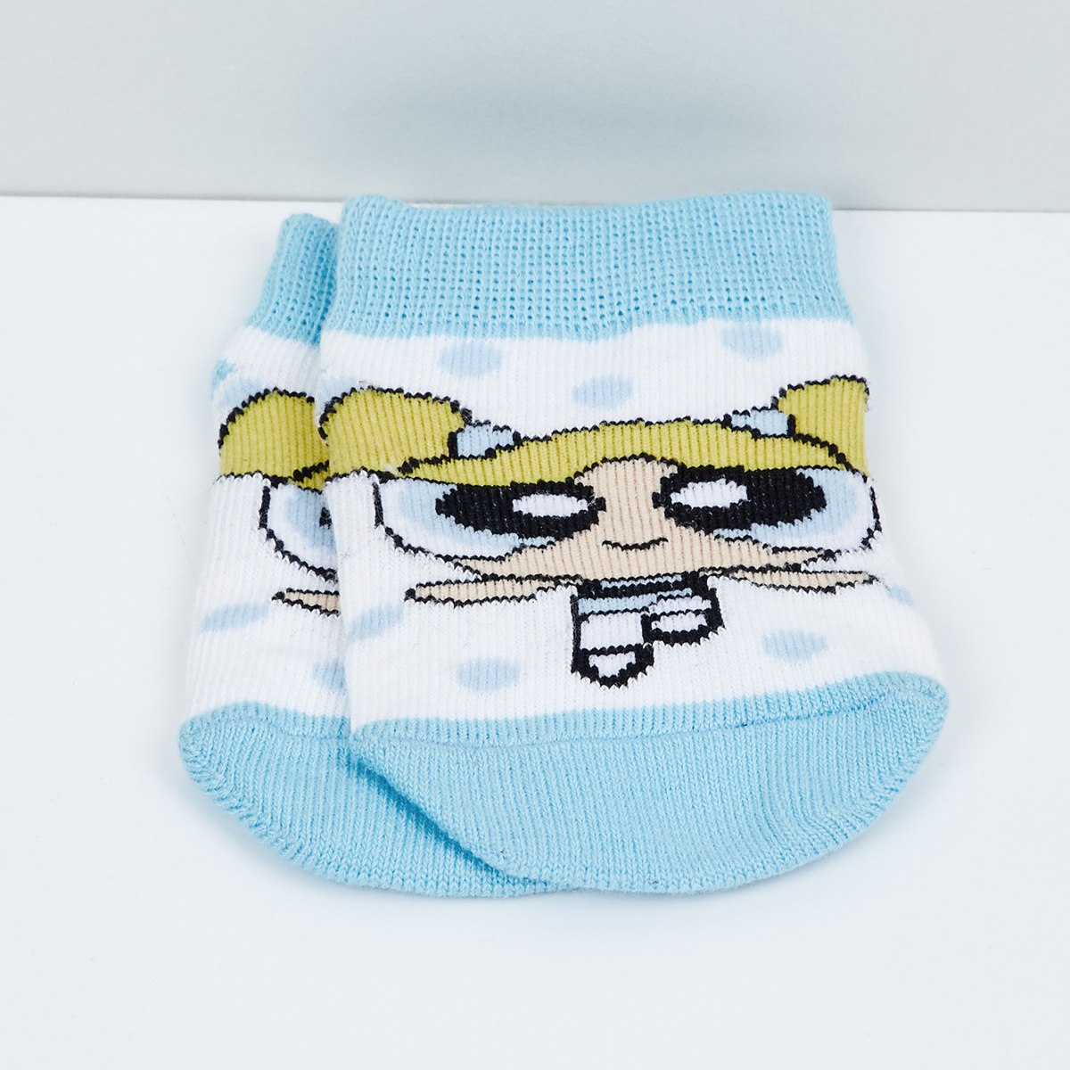 MAX Powerpuff Girls Knit Socks - 5-7Y