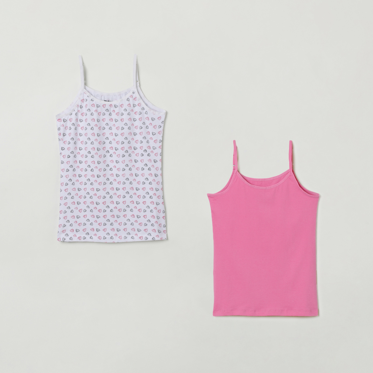 MAX Printed Knitted Camisoles - Pack of 2