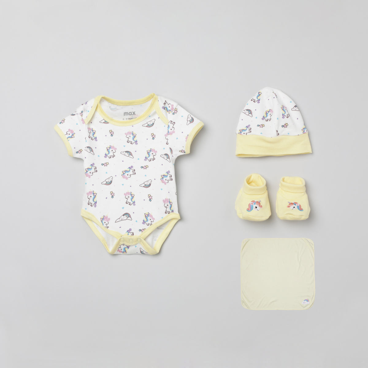 MAX Printed 5-Pc. Infant Gift Set