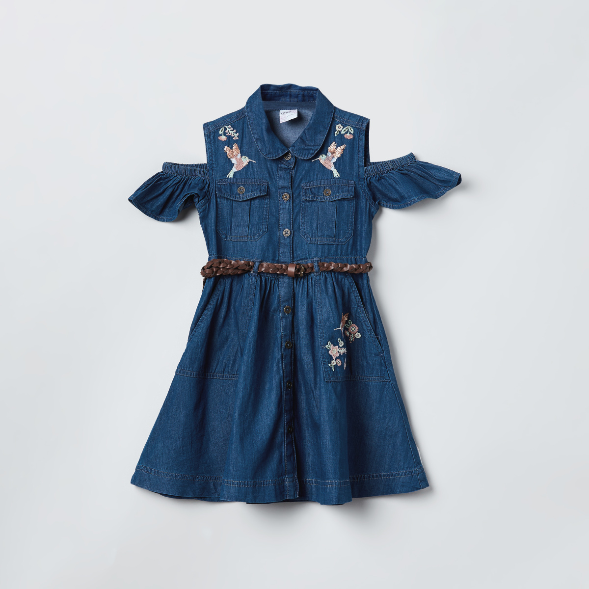 Buy Denim Blue Dresses & Frocks for Girls by Marks & Spencer Online |  Ajio.com