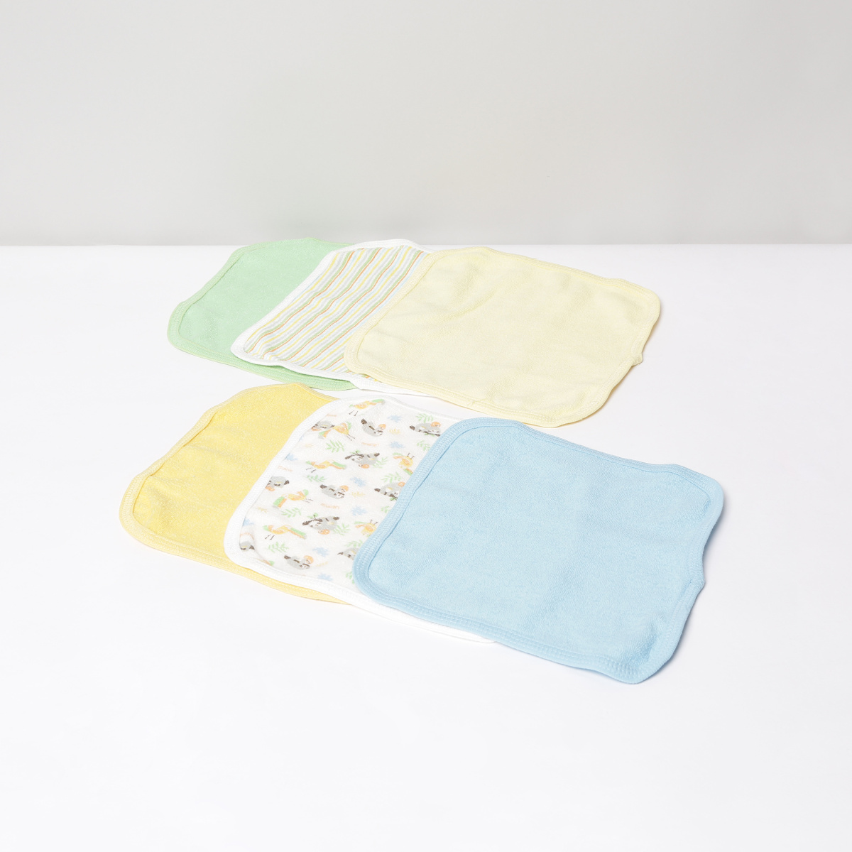 MAX Assorted Washcloth - Pack of 6