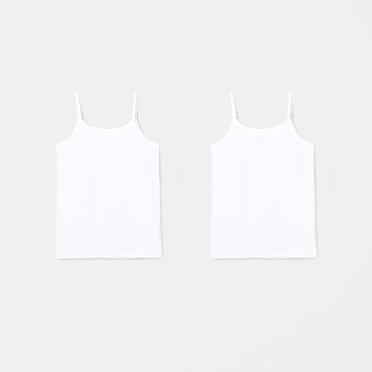 MAX Solid Knitted Camisole - Set of 2