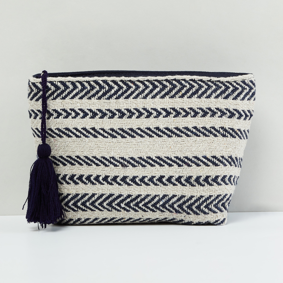 MAX Embroidered Pouch with Tassels