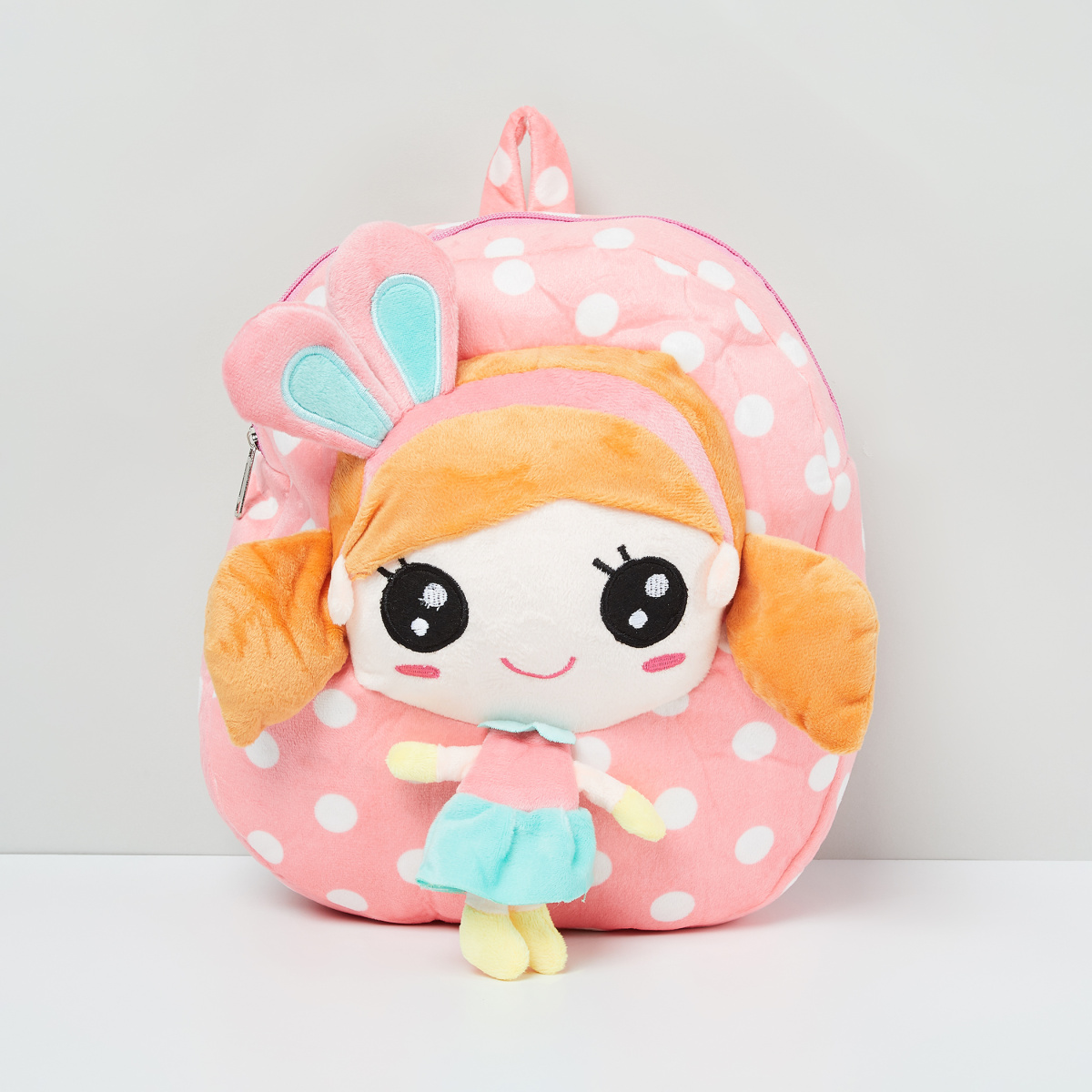 MAX Printed Backpack with Doll Applique