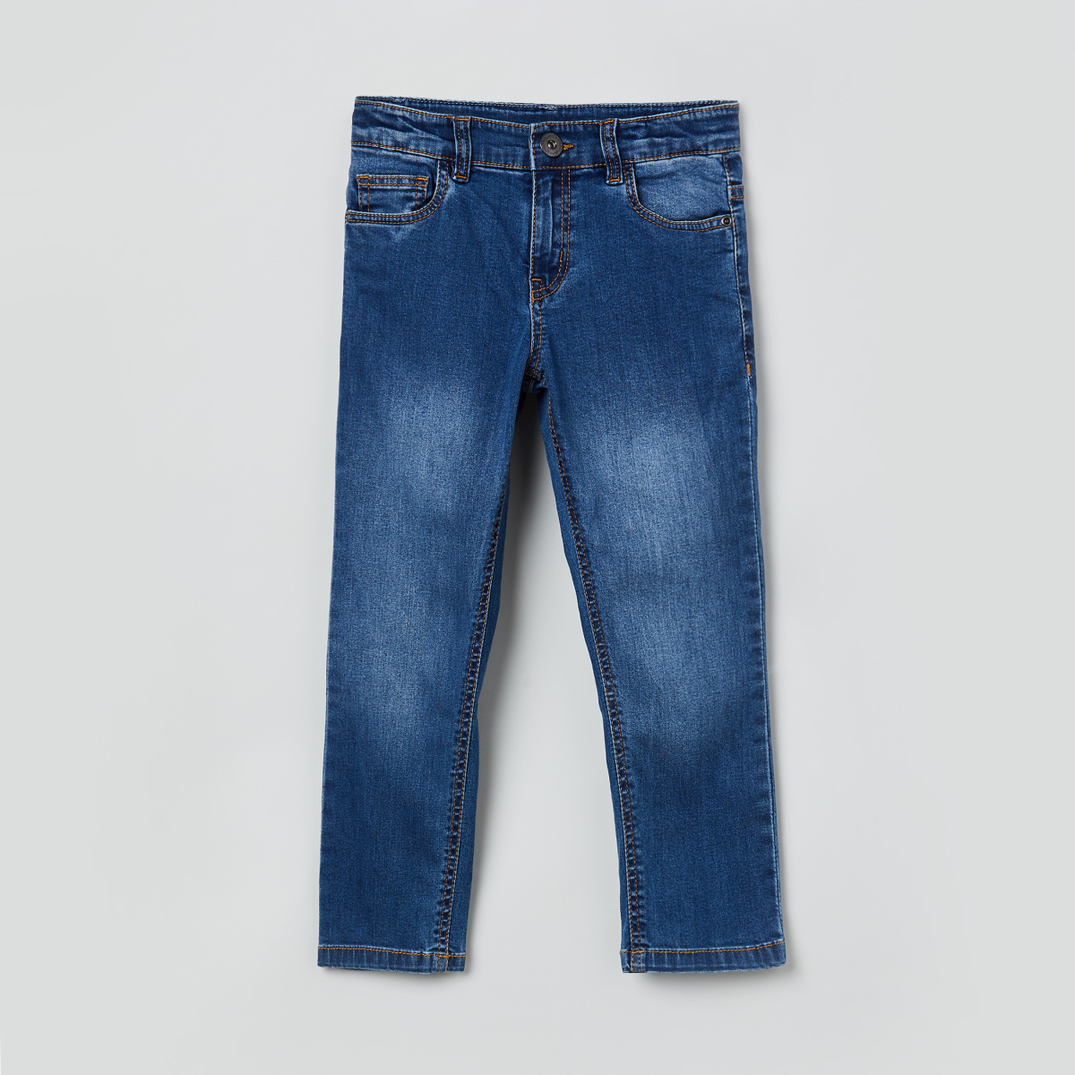 MAX Stonewashed Slim Fit Jeans