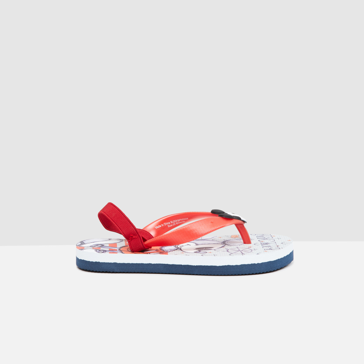 MAX Printed Flip-Flops with Slingback Strap