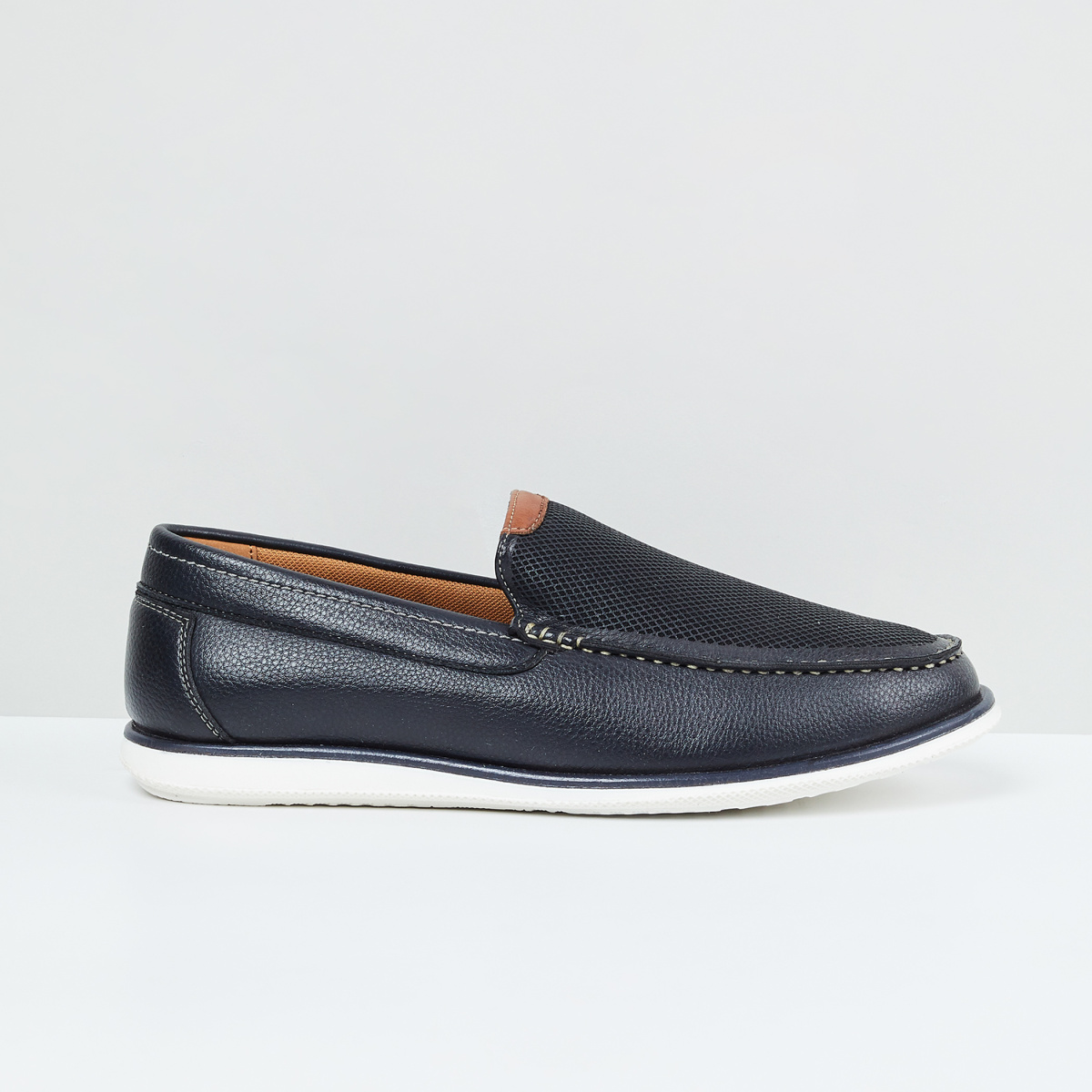 MAX Textured Casual Loafers