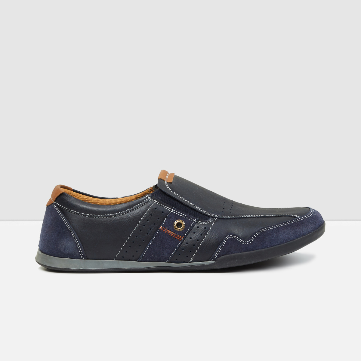 MAX Panelled Casual Loafers