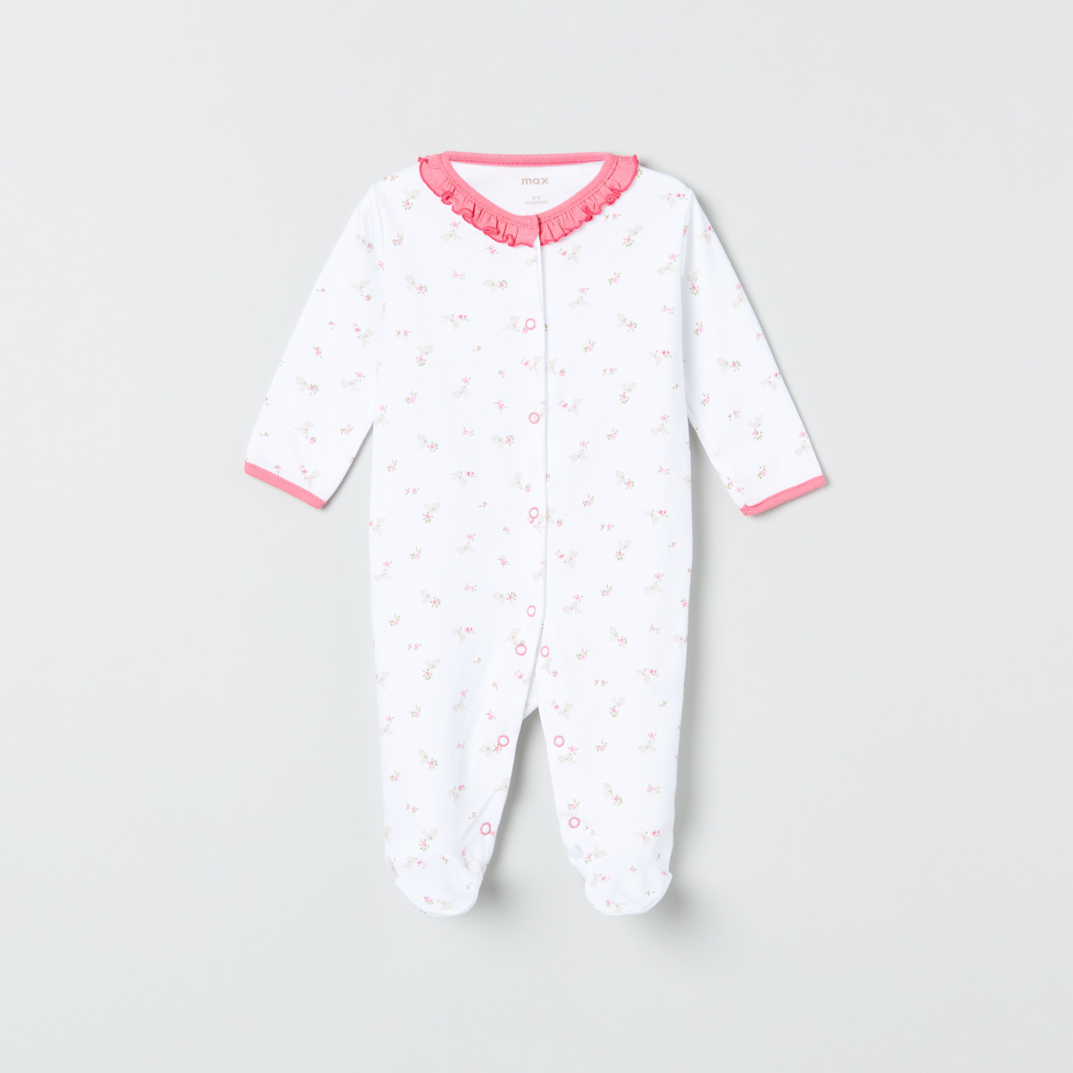 MAX Printed Knitted Sleepsuit