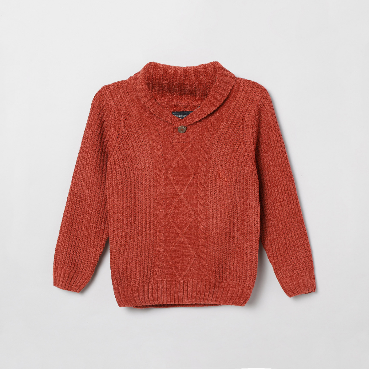 MAX Textured Full Sleeves Sweater