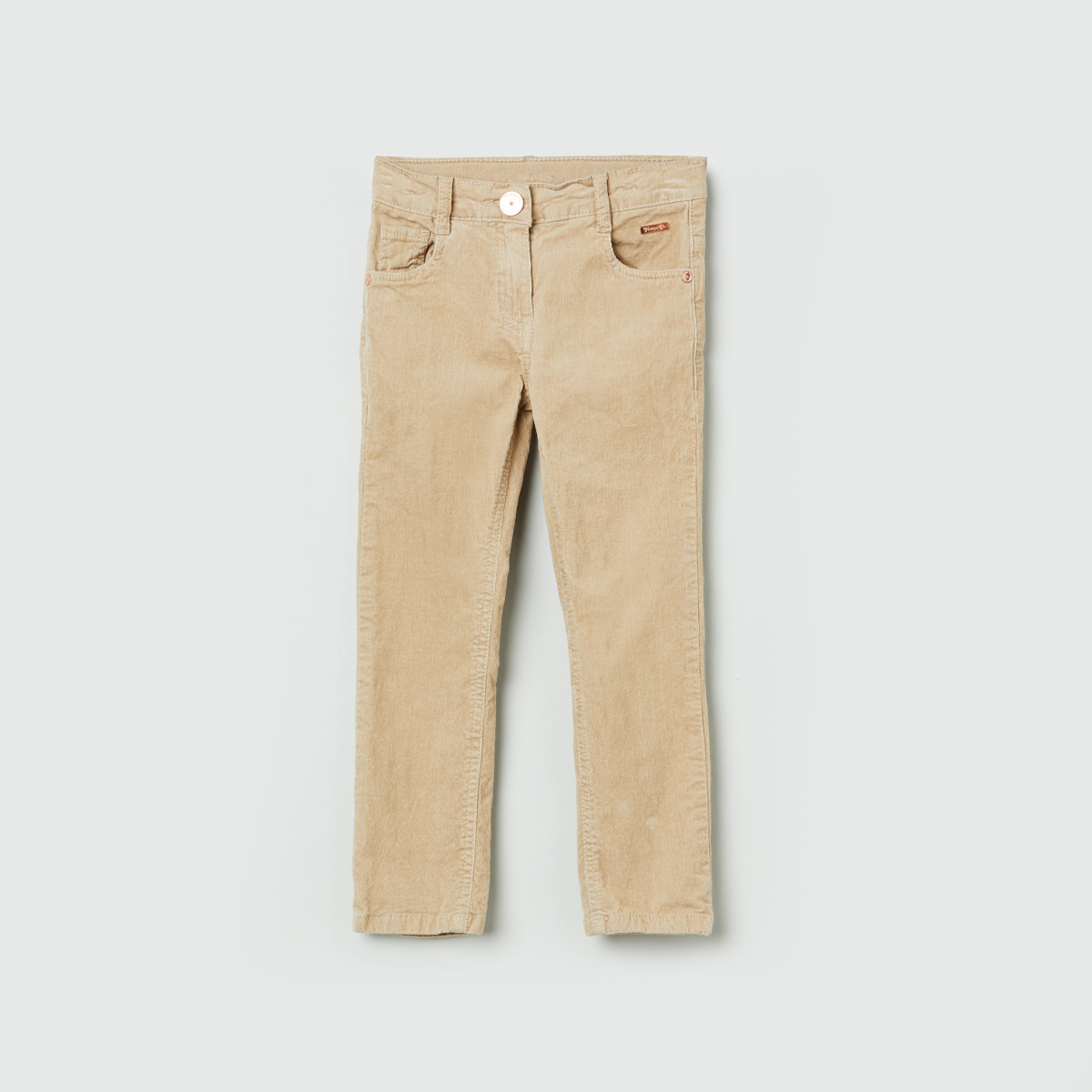 MAX Textured 5-Pocket Trousers