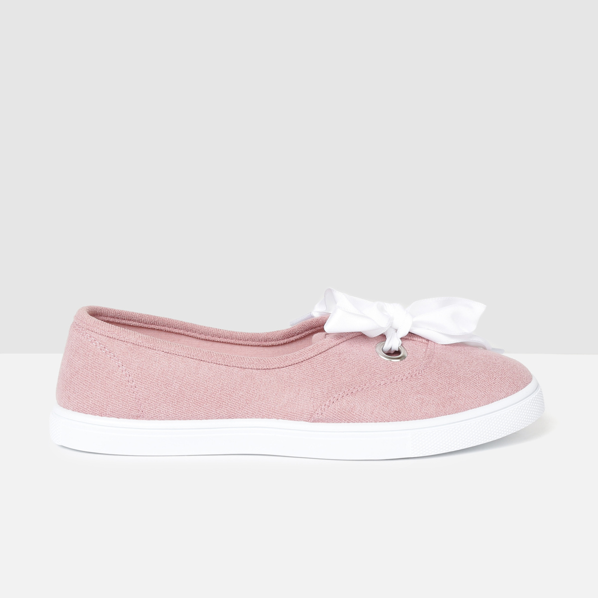 MAX Solid Lace-up Slip-On Casual Shoes