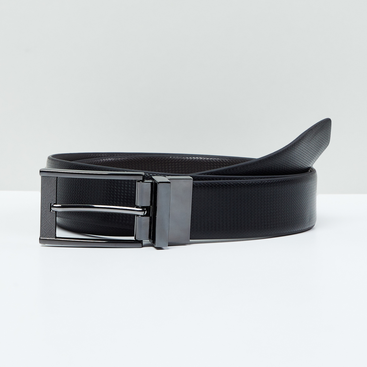 MAX Genuine Leather Textured Belt