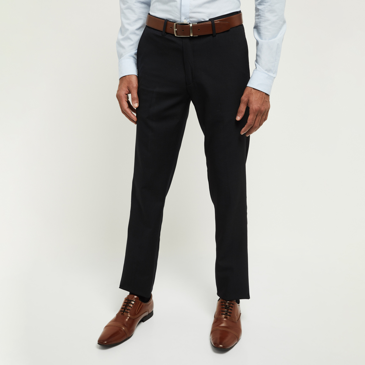 MAX Solid Slim Fit Chinos