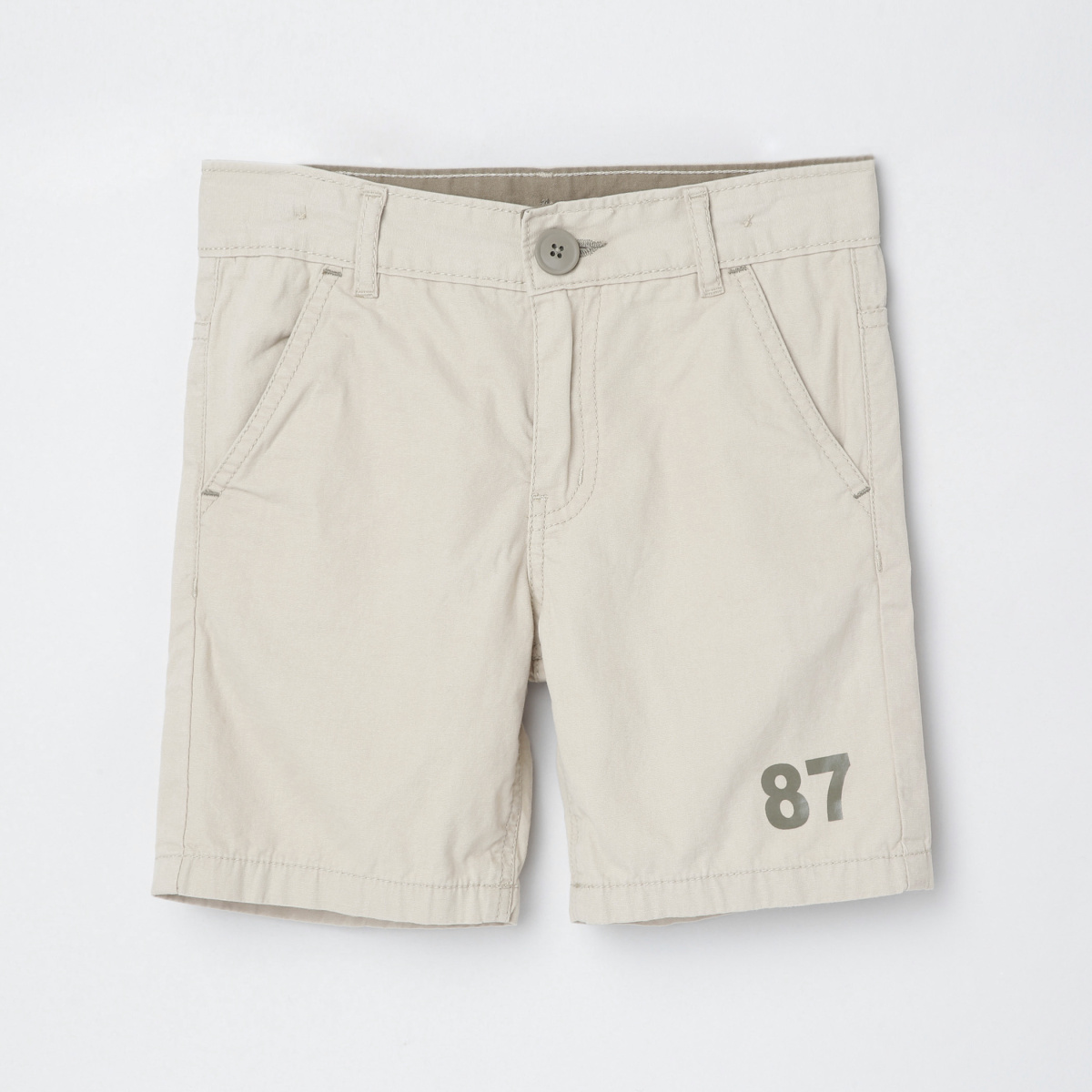 MAX Solid Regular Fit City Shorts