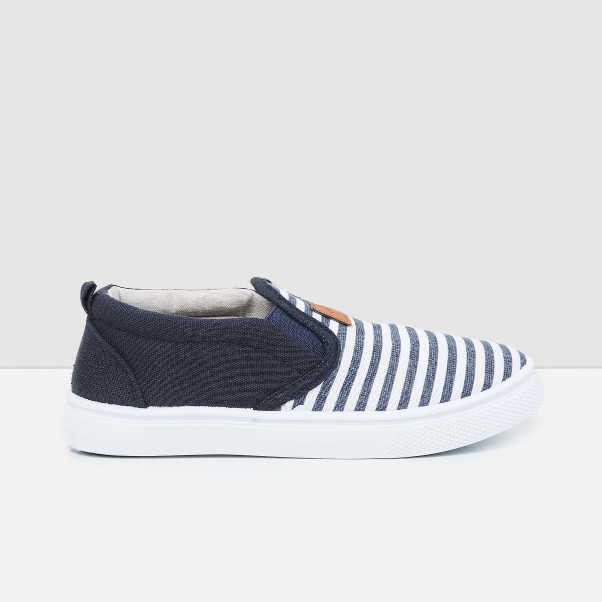 MAX Striped Slip-on Shoes