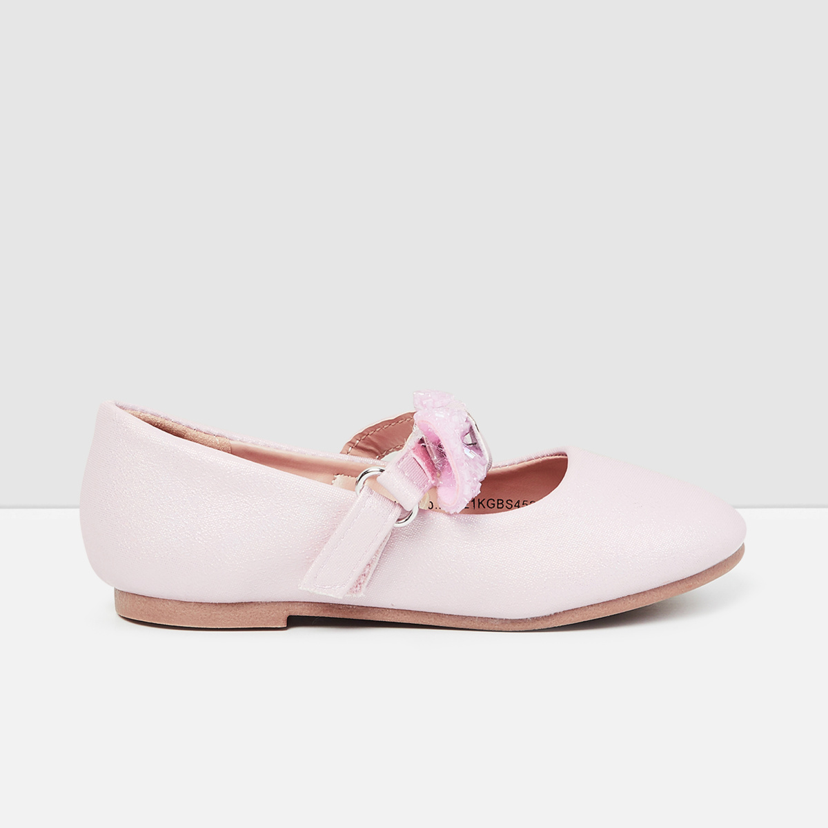 MAX Embellished Bow Detail Ballerinas