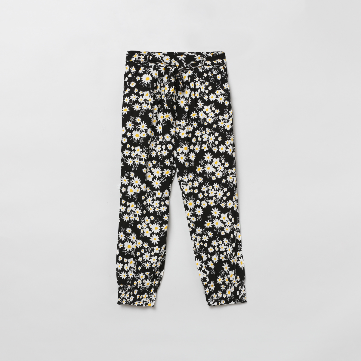MAX Floral Print Woven Elasticated Trousers | Max | Hosur ...