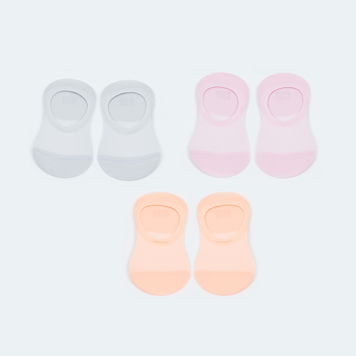 MAX Patterned Footlet - Pack of 3 Pairs