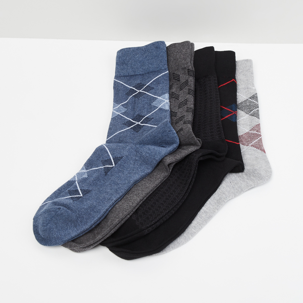 MAX Patterned Socks - Set of 5