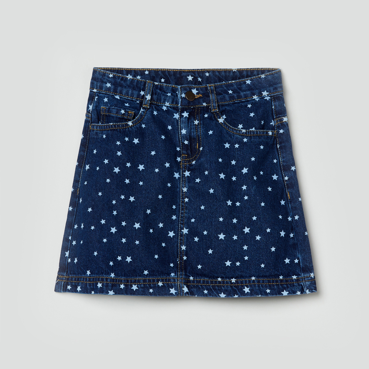 Max Mara Weekend - Blue denim skirt in a floral print FONTE - buy with  Slovenia delivery at Symbol