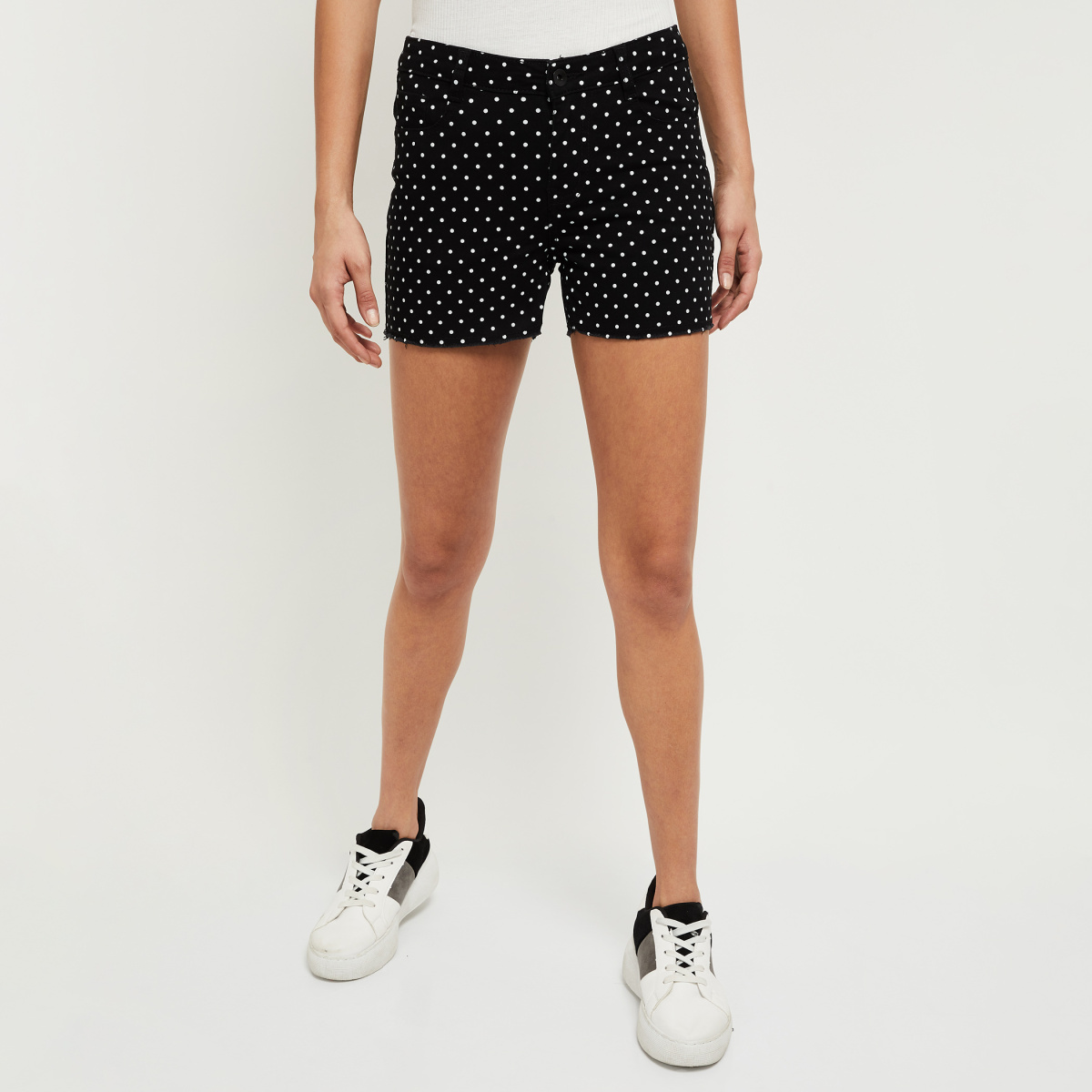 MAX Polka Dot Printed Shorts