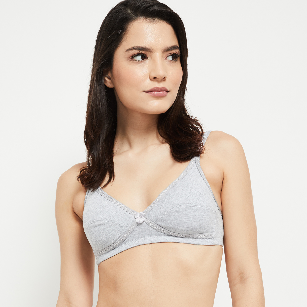 Solid Non-Padded Bra