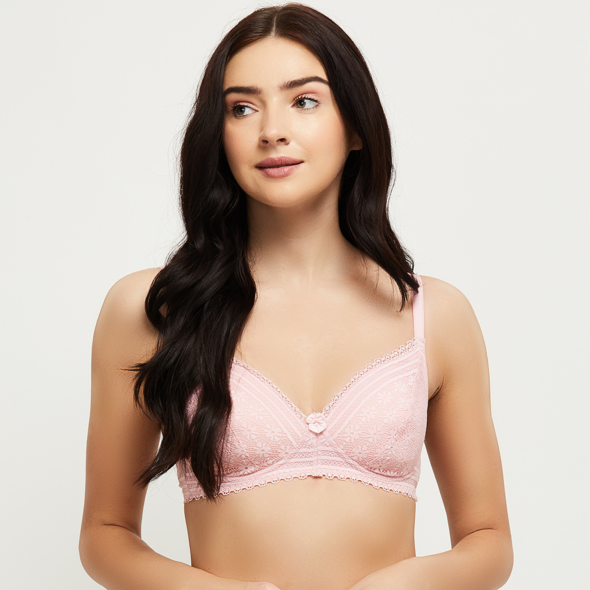 MAX Lace Patterned Padded Bra