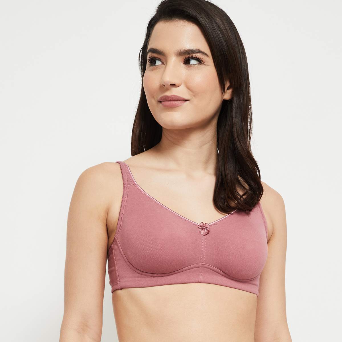 MAX Solid Non-Padded Encircled Bra