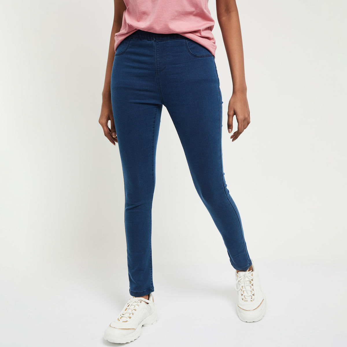 cello pull-on crop skinny jeggings with rolled hem | AB76535M – rivers &  roads boutique