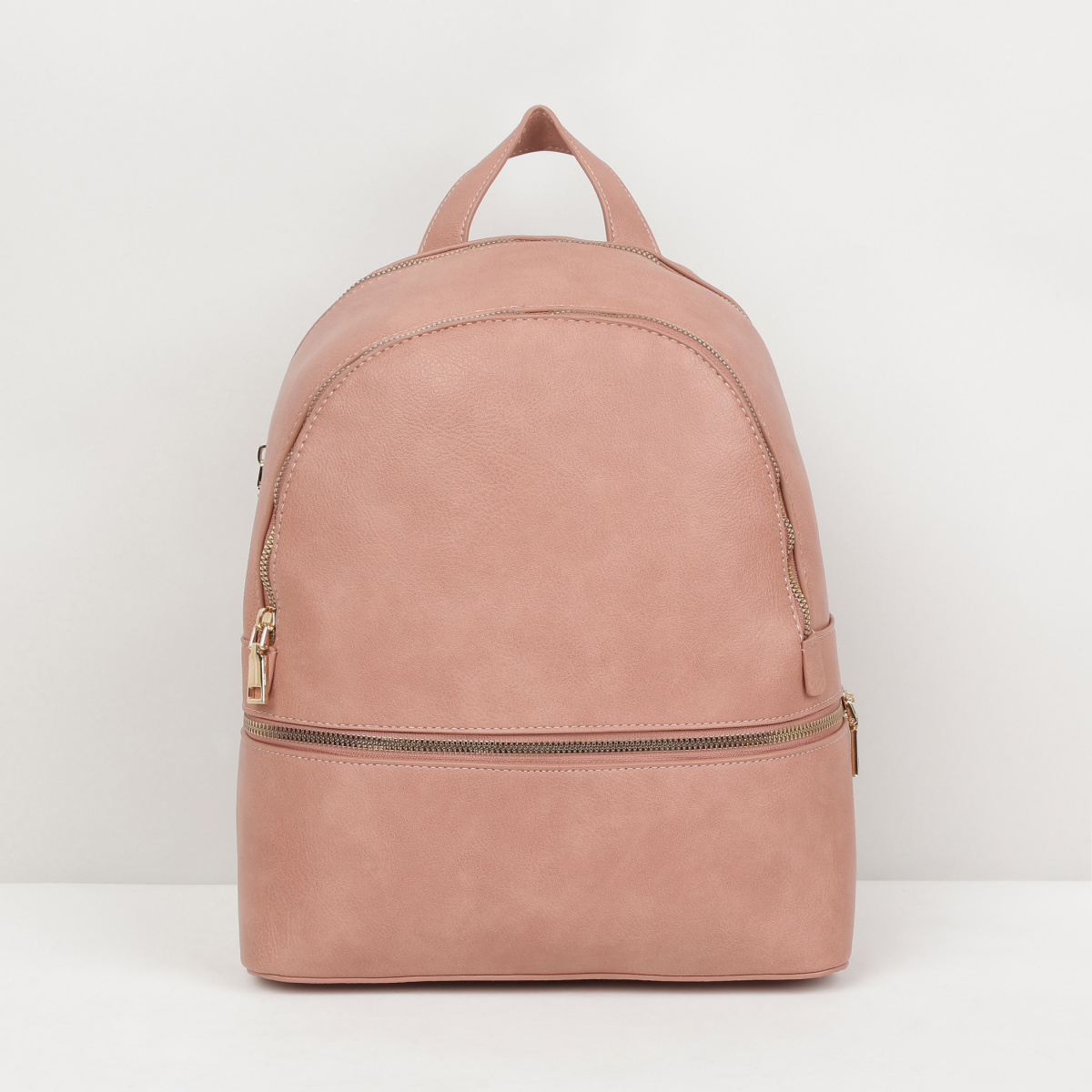Accessorize London Women's Pink Zip Around Backpack - Accessorize India