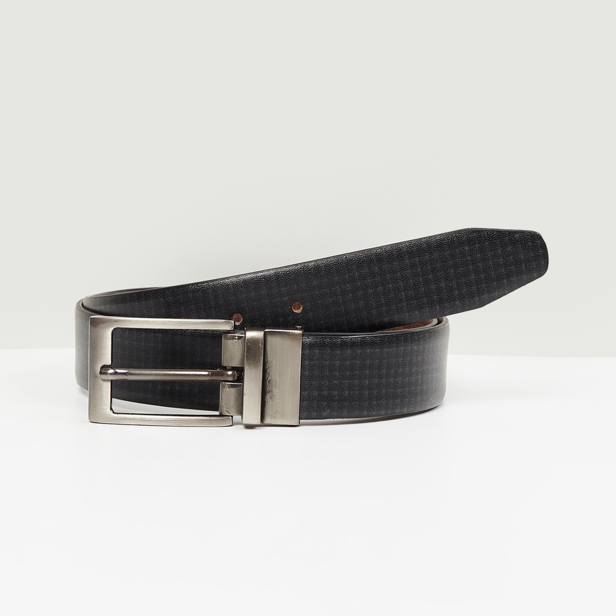 MAX Textured Reversible Formal Leather Belt