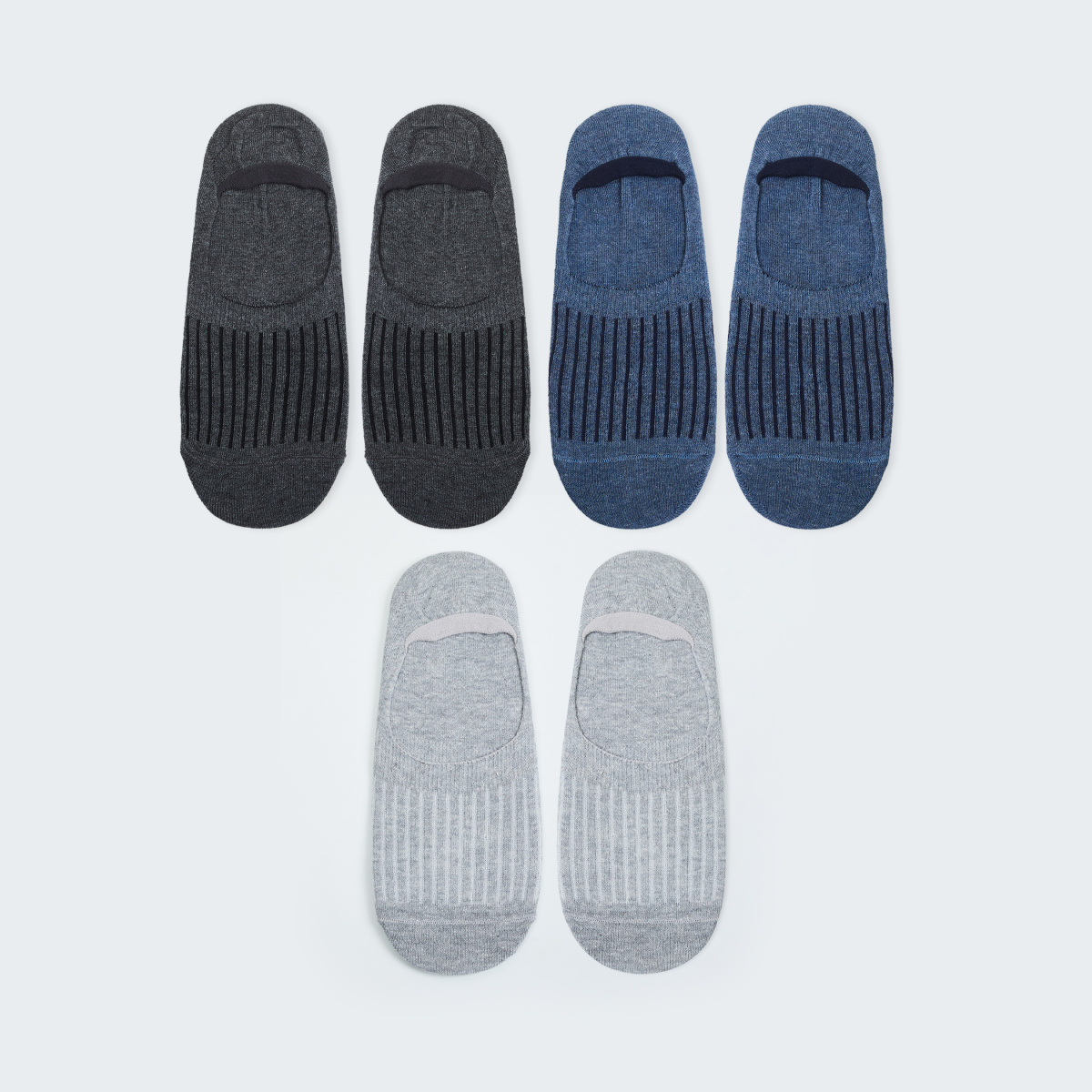 MAX Patterned Knit Socks - Pack of 3