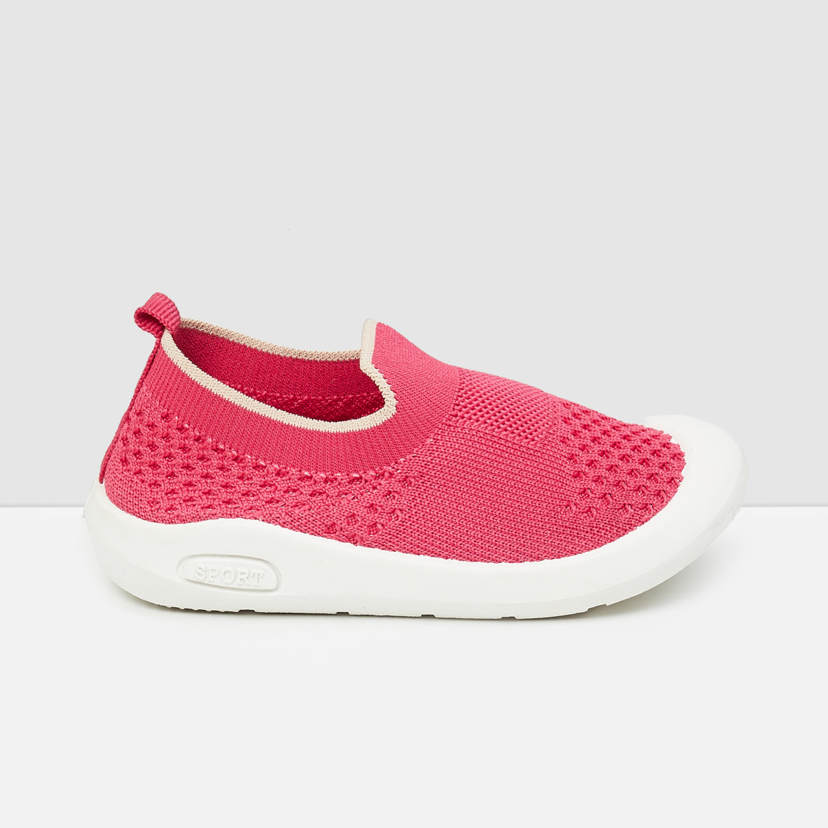 MAX Mesh Detailed Slip On Canvas Shoes