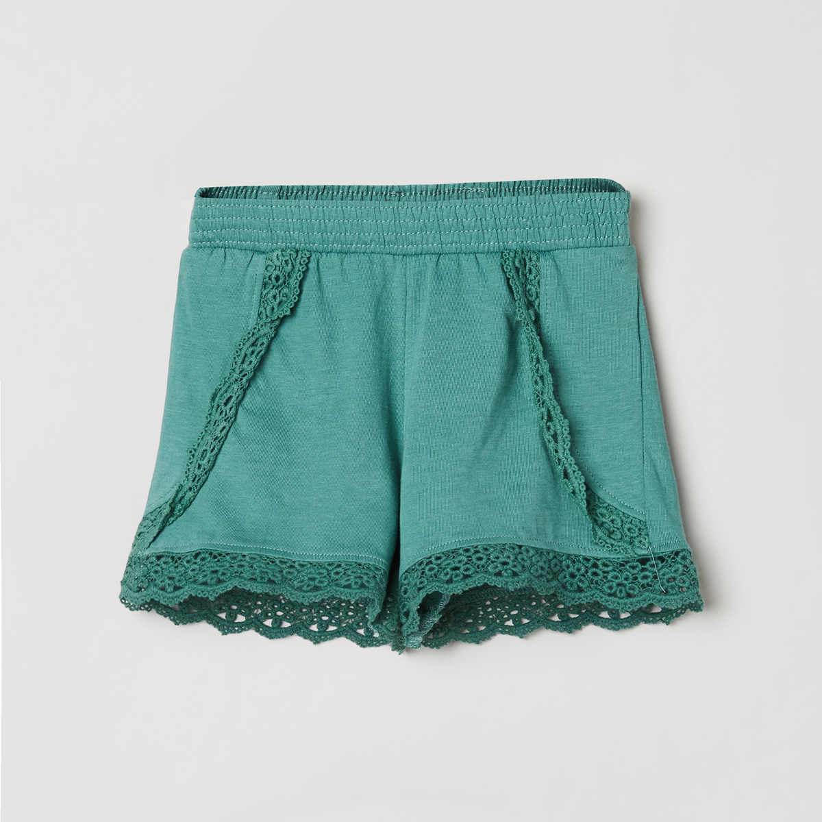 MAX Crochet Embroidered Shorts