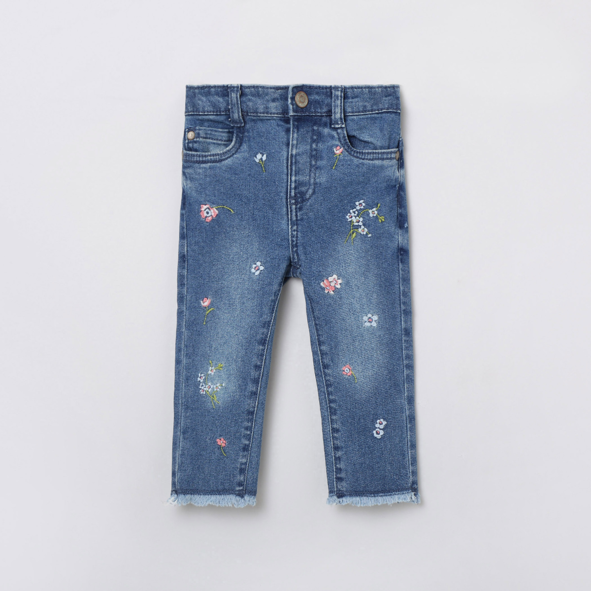 MAX Embroidered Slim Fit Jeans