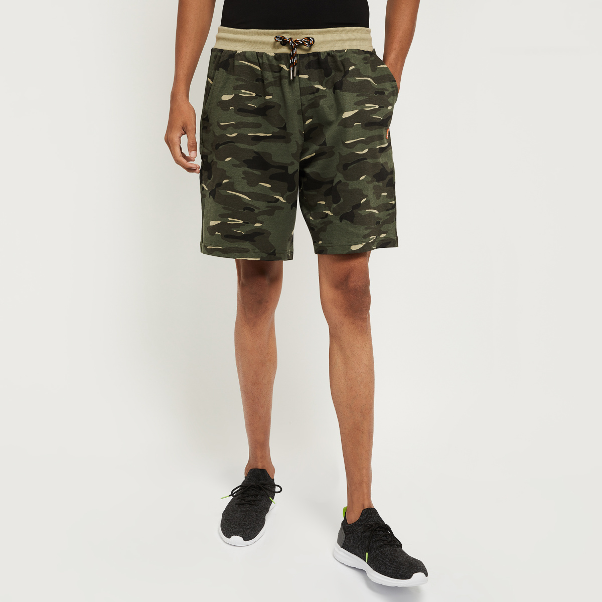 MAX Camouflage Printed Casual Shorts