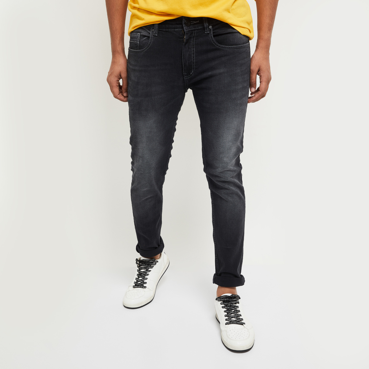 MAX Medium-Washed Skinny Fit Jeans