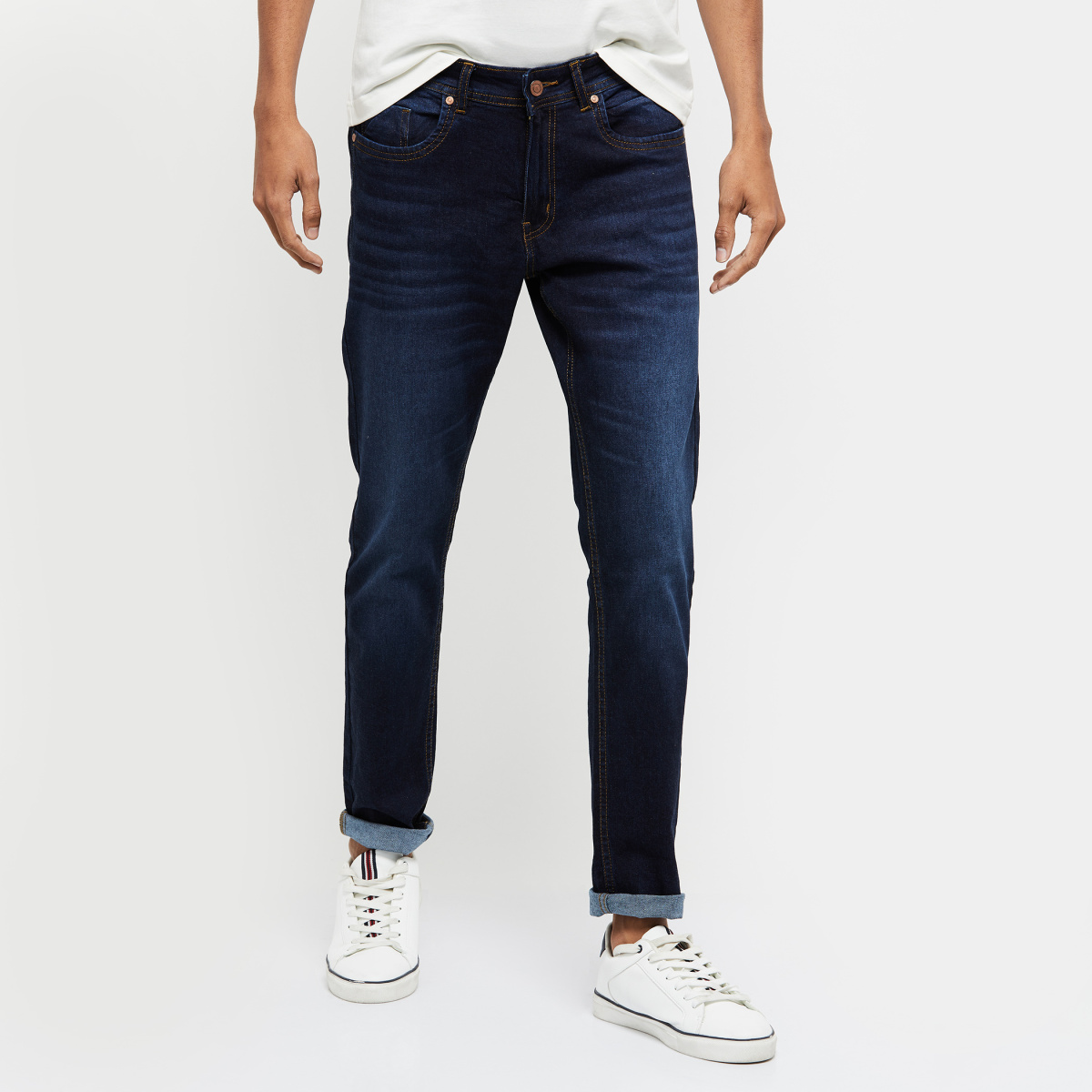MAX Skinny Fit Washed Jeans