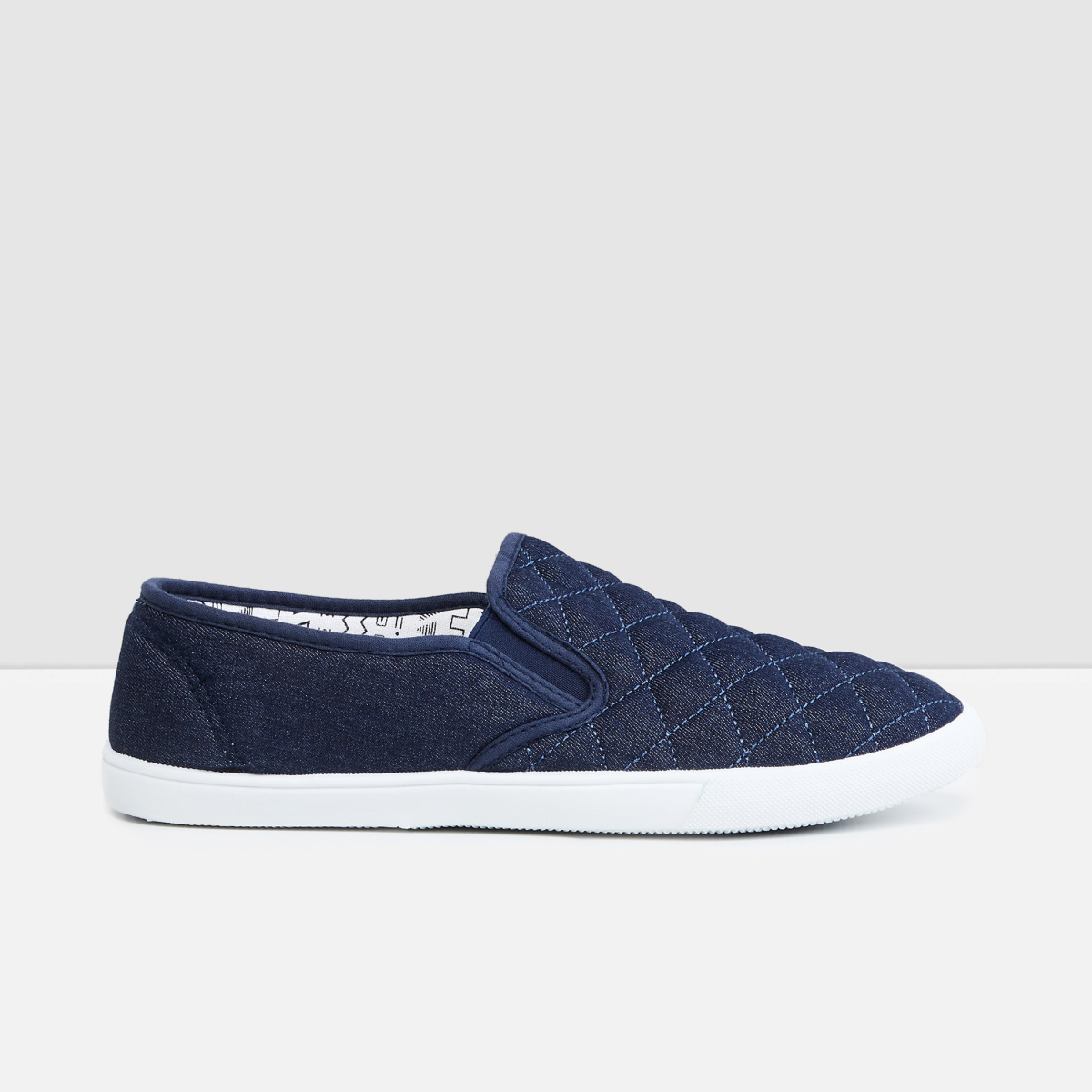 MAX Quilted Slip-On Casual Shoes