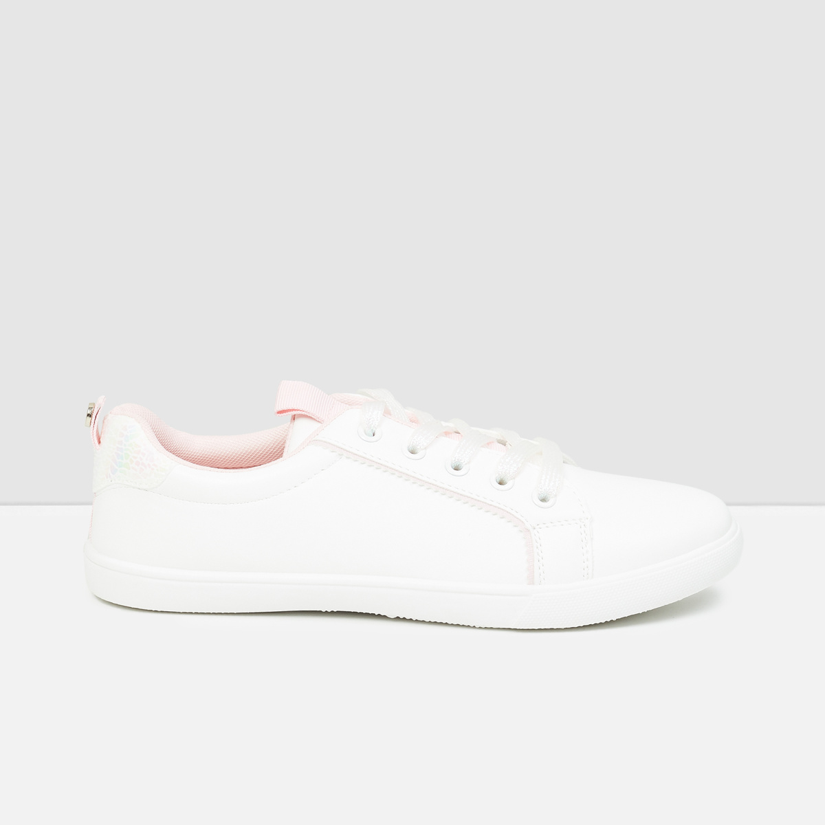 MAX Solid Lace-Up Sneakers