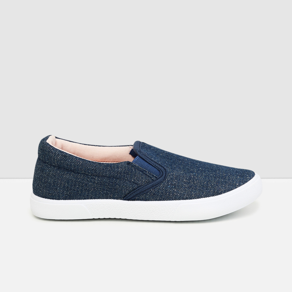 MAX Textured Slip-On Casual Shoes