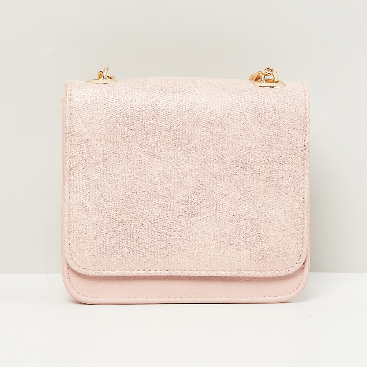 MAX Textured Sling Bag with Detachable Strap