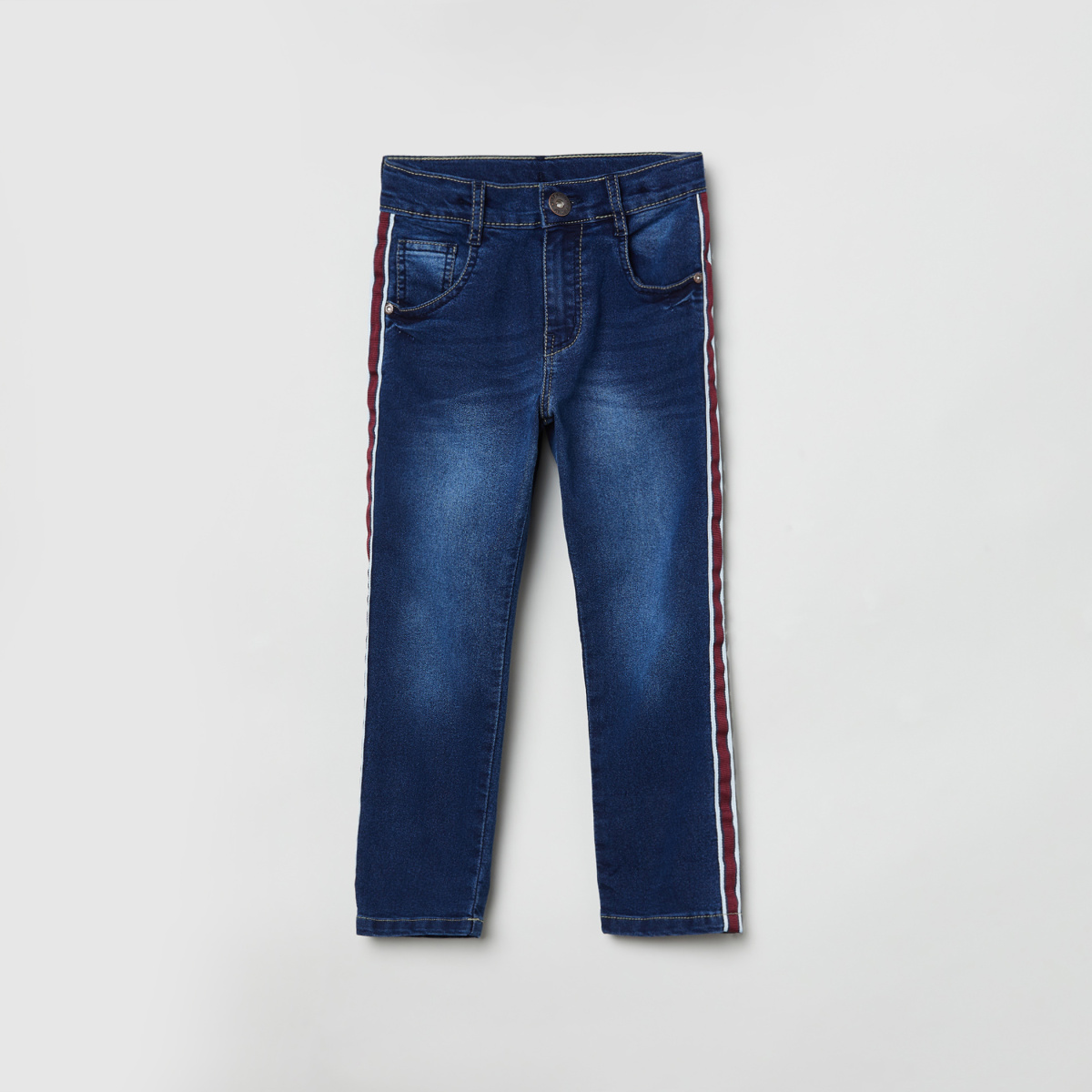 MAX Dark-Washed Slim Fit Denim Jeans