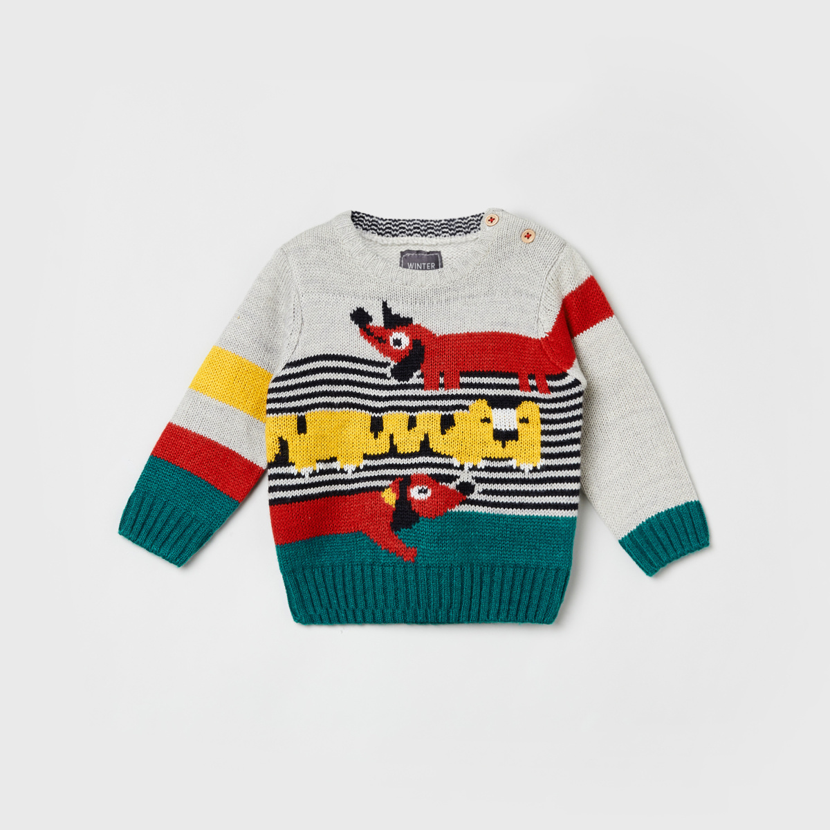 MAX Knitted Crew Neck Sweater