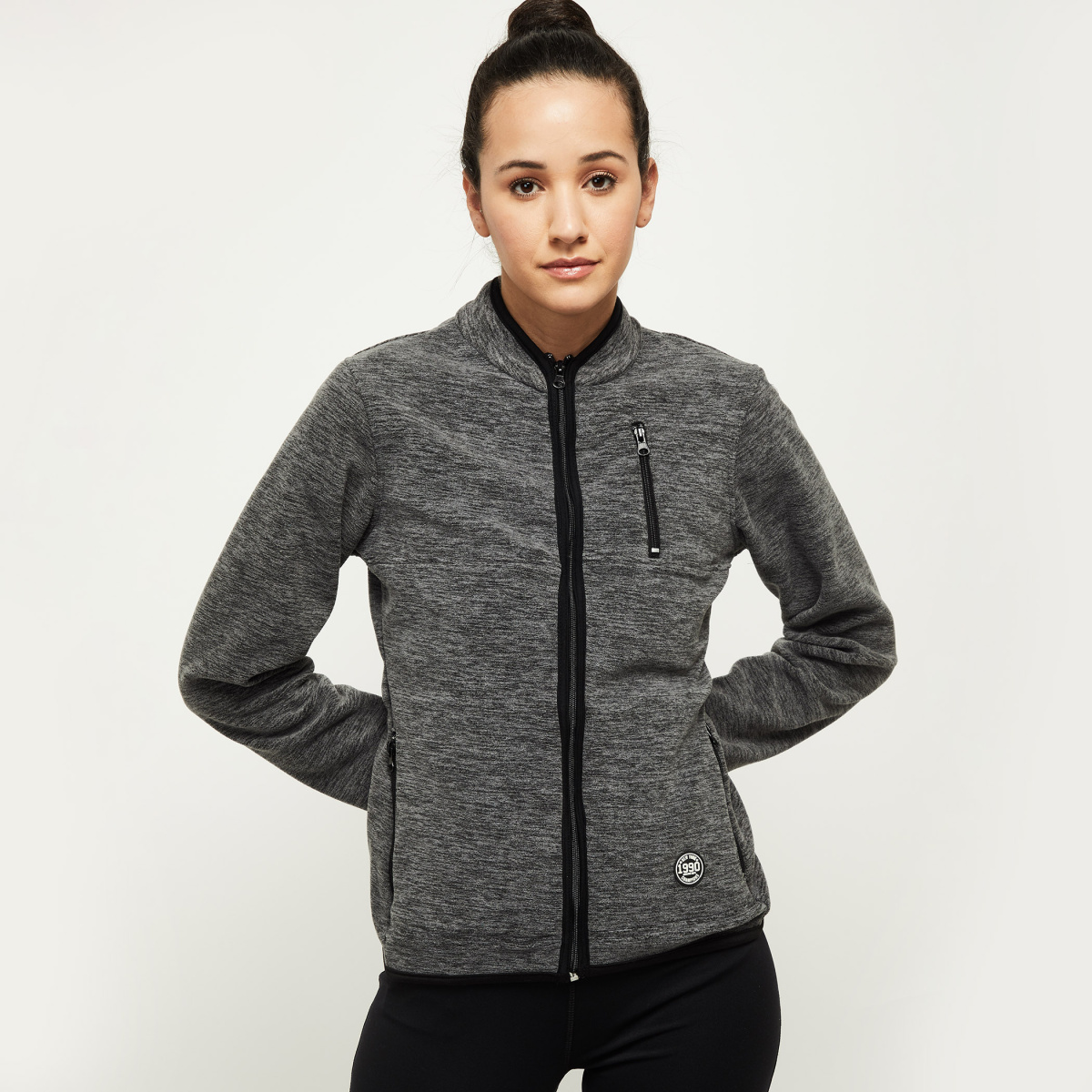 MAX Solid Sporty Jacket