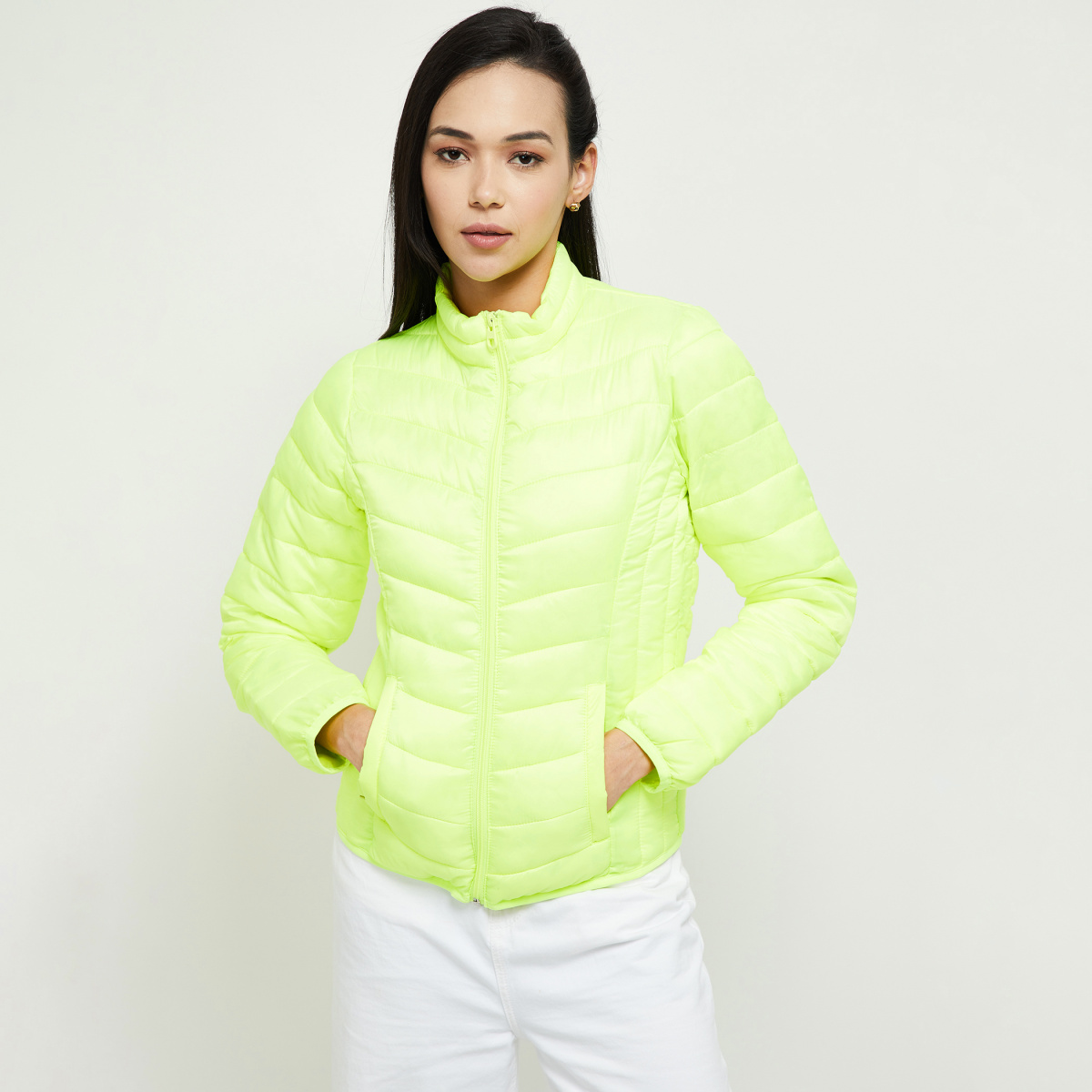 MAX Solid Puffer Jacket